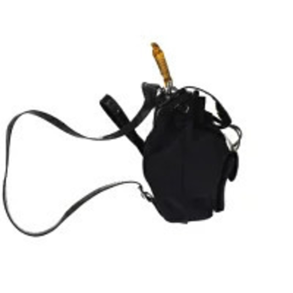 Gucci Bamboo Backpack Bag Black Leather - Picture 3 of 7